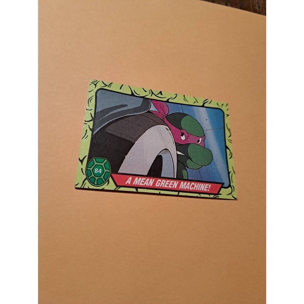 1989 Topps TMNT Trading Card 84 Teenage Mutant Ninja Turtles